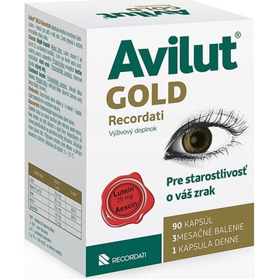 Avilut Gold Recordati 90 kapsúl
