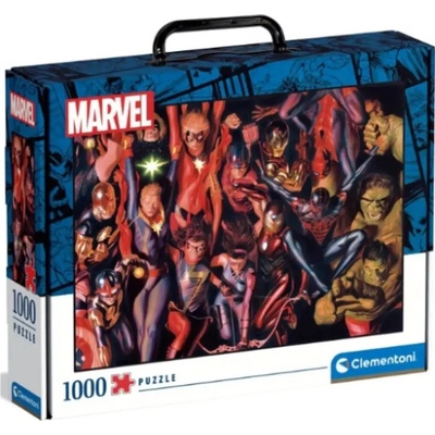 Clementoni v kufríku Avengers 1000 dielov
