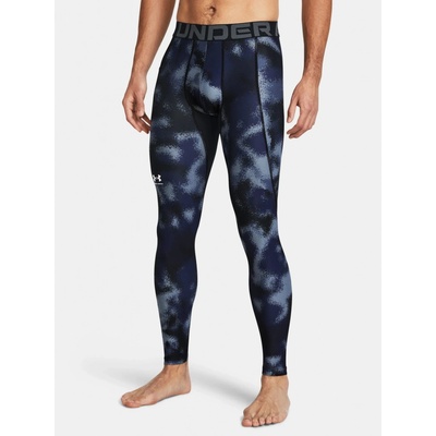 Under Armour UA HG Kompresní legíny Armour Printed Lgs-BLU 410