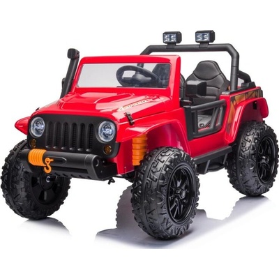 Mamido Jeep 4Speed 24V Elektrické autíčko červená