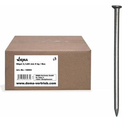 DEMA Klince 3,1x80 mm, 5 kg