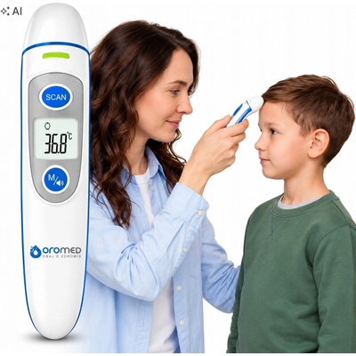 Bezkontaktní teploměr Oromed ORO-BABY SMART na čelo i do ucha