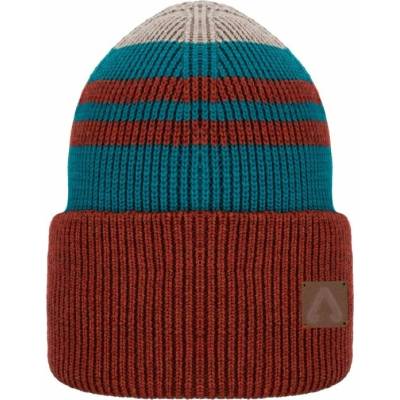 Čiapka P.A.C. Keno Merino Beanie Rust/Petrol