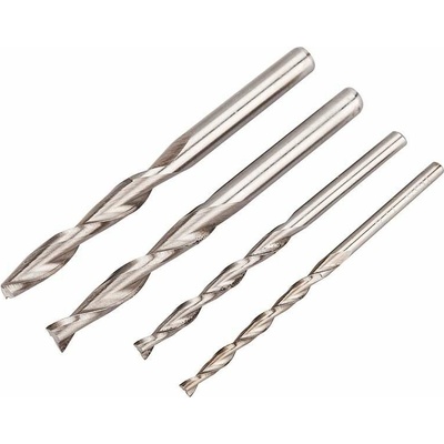 EXTOL CRAFT stopkové frézy, sada 4 ks, ∅3,2-4-6-6,3 mm, 408010B