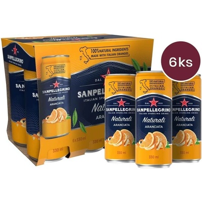 San Pellegrino Aranciata 6 x 330 ml