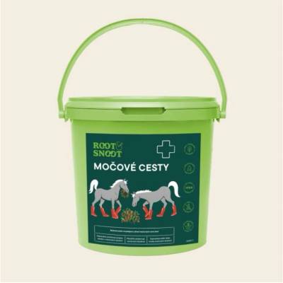 LEROS Root&Snoot Močové cesty pro koně sypaná směs 0,9 kg