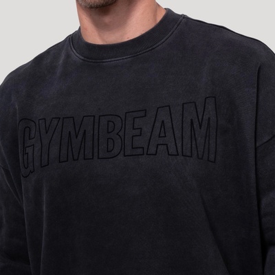 GymBeam mikina Persistence Washed Black