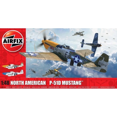 Airfix North American P-51D Mustang Filletless Tails 1:48
