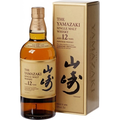 Suntory Yamazaki 12y 43% 0,7 l (kazeta)