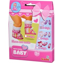 Simba New Born Baby set ponožky a botičky 38-43 cm