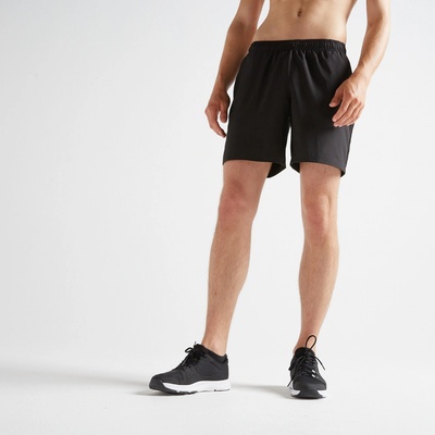 Domyos pánské fitness kraťasy 100 černé