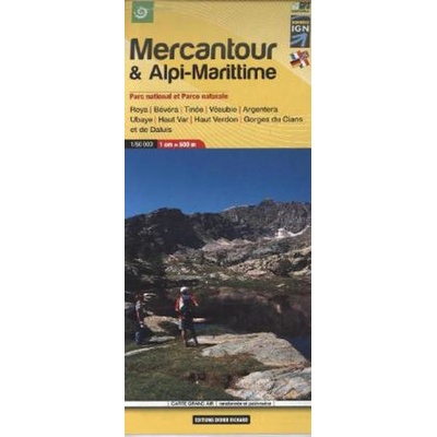 Carte Grand Air Mercantour & Alpi-Marittime