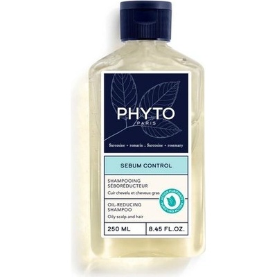 PHYTO šampon na vlasy regulující tvorbu kožního mazu 250 ml