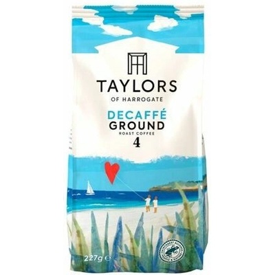 Taylors of Harrogate mletá pražená káva bez kofeinu 227 g