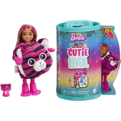 Mattel Barbie Cutie Reveal Chelsea Džungle Tygr
