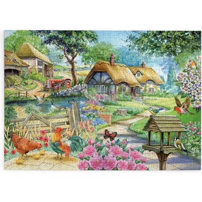 House of Puzzles Život na vidieku 500 veľkých dielov
