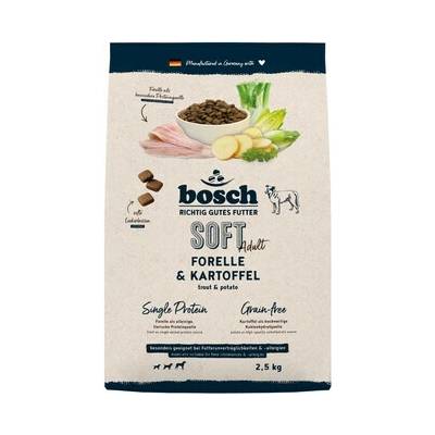 Bosch HPC Soft Adult Mono Pstruh a Zemiaky 2,5 kg