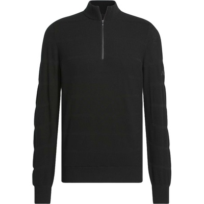 adidas Ultimate365 Tour Wind Knit Quarter Zip Mikina Černá – Hledejceny.cz