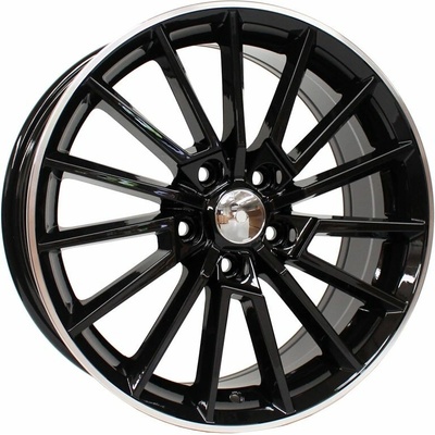 Racing Line B5969 7x17 5x112 ET46 black polished rim – Hledejceny.cz