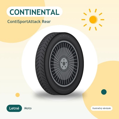 Continental ContiSportAttack 180/55 R17 73W