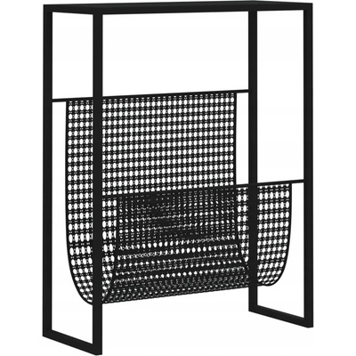 ČERNÝ STOJAN NA NOVINY 35X15X45CM OCEL – Hledejceny.cz