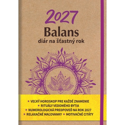 Balans diár na šťastný rok 2027