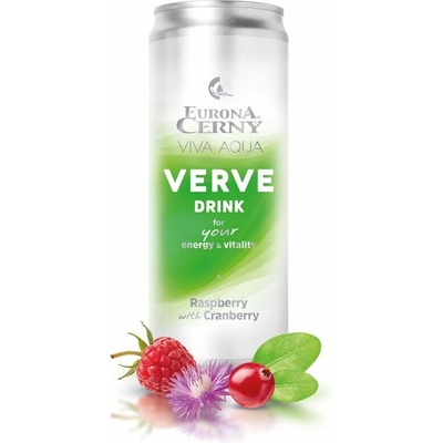 Eurona Nealkoholický sycený nápoj VERVE 330 ml