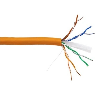 Uniview CAB-LC3100A-E2-ECA-IN UTP kat. 6 kulatý, Eca, 305m, oranžový