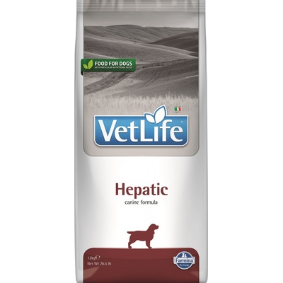 Vet Life Dog Adult Hepatic 12 kg
