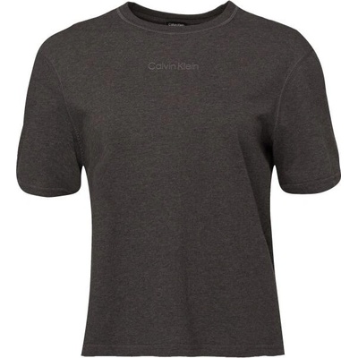 Calvin Klein PW - SS T-SHIRT tmavě šedá