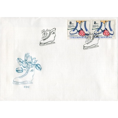 Česká pošta (1993) FDC 2 - MS v krasobruslení