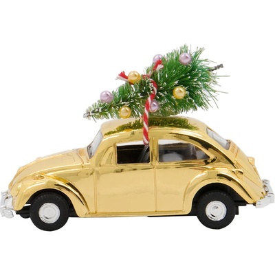 Vánoční autíčko Xmas Car Mini Golden House Doctor
