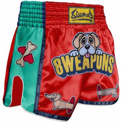8weapons 8 WEAPONS Muay Thai trenýrky Puppy - Red - 8050058