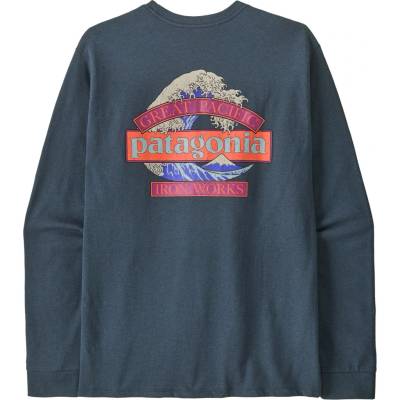 Patagonia L/S Great Waves Responsibili-Tee summit blue