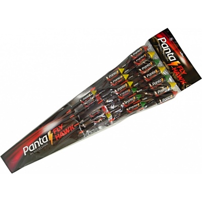 Rakety Fly Hawk set 17 ks