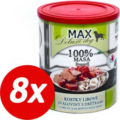 Sokol Falco Max deluxe kocky chudej svaloviny s drobkami 8 x 800 g