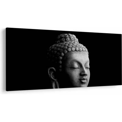 Obraz - Budha, portrét, jednodielne 200x100 cm
