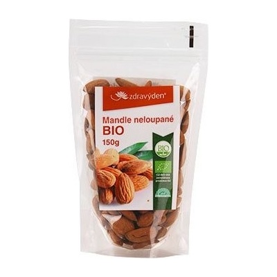 Zdravý den Mandle nelúpané Bio 150 g