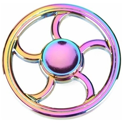 Fidget Spinner Kovový Fire Wheel Rainbow