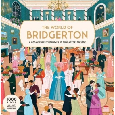 Laurence King Publishing Add to Wishlist The World of Bridgerton jigsaw with over 30 characters to spot 1000 Piece – Hledejceny.cz