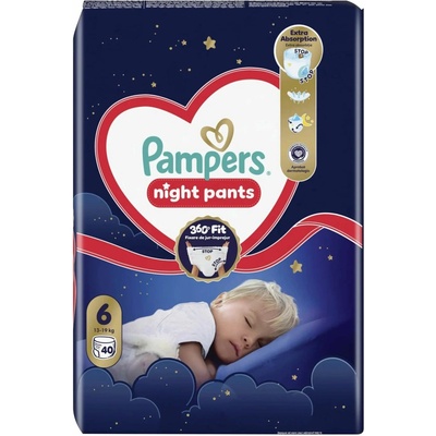 Pampers Night Pants 6 40ks