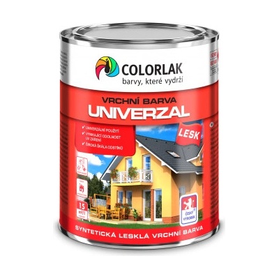 Colorlak UNIVERZAL S 2013 lesk 3,5l Červenohnědá,polomatná C8440