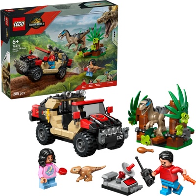 LEGO® Jurassic World 76972 Únik před raptorem v terénním autě