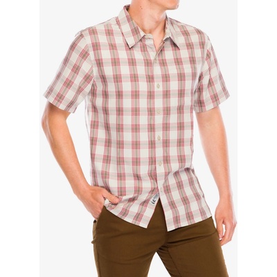 Marmot Eldridge Novelty Classic turistická košile krátký rukáv birch bark oliver plaid – Hledejceny.cz