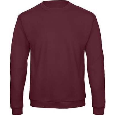 B&C Unisex mikina cez hlavu WUI23 Burgundy