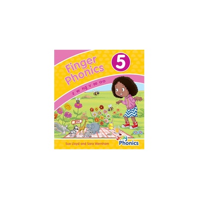 Finger Phonics Book 5 - in Precursive Letters - British English edition) (Wernham Sara