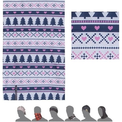 Sensor multifunkčná šatka Stromčeky multicolor