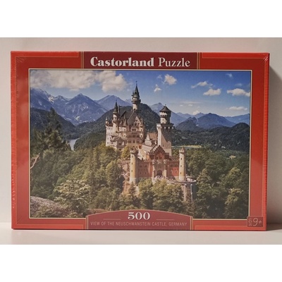 Castorland Výhled na zámek Neuschwanstein Německo 500 dílků