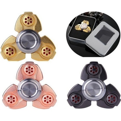 Fidget spinner kovový Matrix Čierna