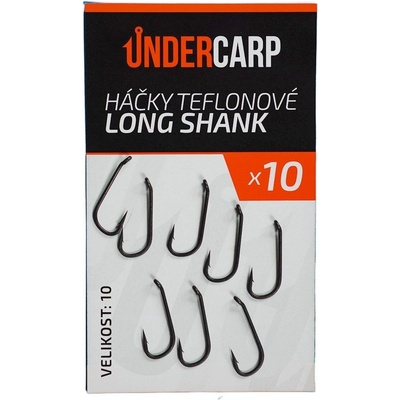 UnderCarp Teflonový LONG SHANK vel. 6 10ks